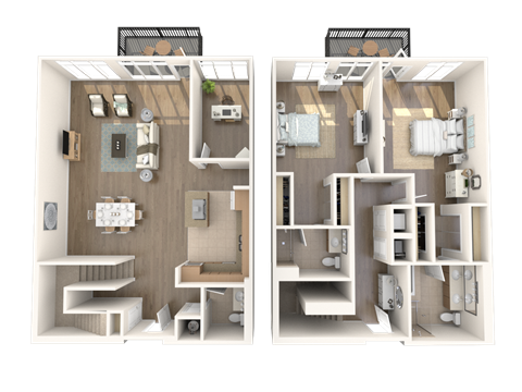Los Angeles Penthouse Floorplan